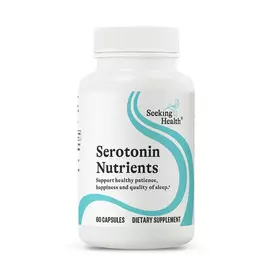 Seeking Health Serotonin Nutrients / Поживні речовини для вироблення серотоніну 60 капсул в магазине биодобавок nutrido.shop