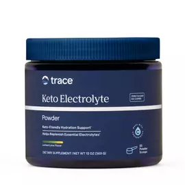 Trace Minerals Keto Electrolyte Lemon Lime / Кето-Електроліти зі смаком лимона 369 г від магазину біодобавок nutrido.shop