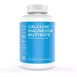 BodyBio Butyrate Cal-Mag / Бутират із кальцієм і магнієм 250 капсул від магазину біодобавок nutrido.shop