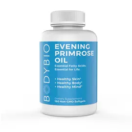 BodyBio Evening Primrose Oil / Олія примули вечірньої 180 гелів від магазину біодобавок nutrido.shop