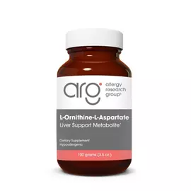 Allergy Research L-Ornithine-L-Aspartate Powder / Орнітин аспартат порошок (Гепа-Мерц аналог) 100 г від магазину біодобавок nutrido.shop