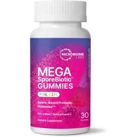 Microbiome Labs MegaSporeBiotic for Kids / Мега Спор Біотик для дітей 30 жувальних цукерок від магазину біодобавок nutrido.shop