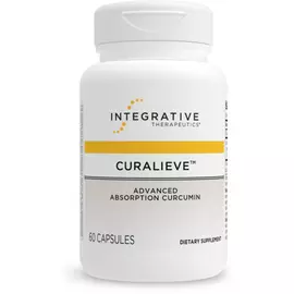Integrative Therapeutics Curalieve / Куркумін підвищеної біодоступності 60 капсул від магазину біодобавок nutrido.shop