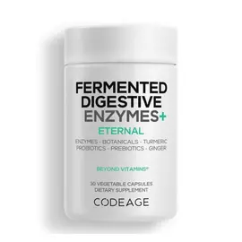 CodeAge Fermented Digestive Enzymes / Ферментовані травні ензими 30 капсул¶ в магазине биодобавок nutrido.shop