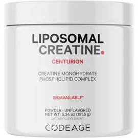 CodeAge Liposomal Creatine Monohydrate Powder / Липосомальный порошок креатина 150 г в магазине биодобавок nutrido.shop