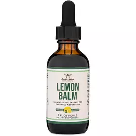 Double Wood Lemon Balm / Меліса для релаксації та спокою, органічна без спирту 60 мл від магазину біодобавок nutrido.shop