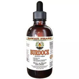 Hawaii Pharm Burdock Liquid Alcohol-FREE / Екстракт лопуха органік без спирту 60 мл від магазину біодобавок nutrido.shop