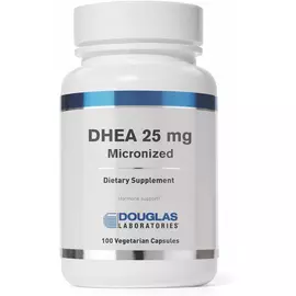 Douglas Laboratories DHEA / ДГЕА 25 мг мікронізований 100 капсул в магазине биодобавок nutrido.shop