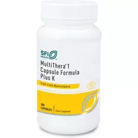 Klaire MultiThera1 Capsule formula Plus K / Мультивітаміни без заліза з віт К 180 капсул від магазину біодобавок nutrido.shop