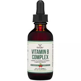 Double Wood Vitamin B Complex / Комплекс вітамінів групи Б смак вишні 60 мл від магазину біодобавок nutrido.shop