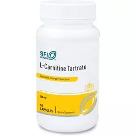 Klaire L-Carnitine Tartrate / L-карнітин тартрат підтримка вироблення енергії  60 капсул від магазину біодобавок nutrido.shop