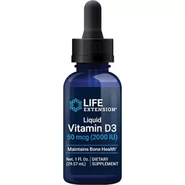 Life Extension Vitamin D3 Liquid / Вітамін Д3 50 mcg (2000 МО) 29,57 мл від магазину біодобавок nutrido.shop
