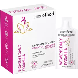 CodeAge Women’s Daily Multivitamin Liposomal / Ежедневные мультивитамины для женщин липосомальные 30 в магазине биодобавок nutrido.shop