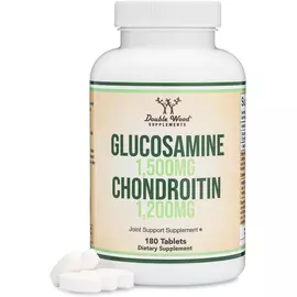 Double Wood Glucosamine Chondroitin / Глюкозамин и хондроитин поддержка здоровья суставов 180 капсул в магазине биодобавок nutrido.shop