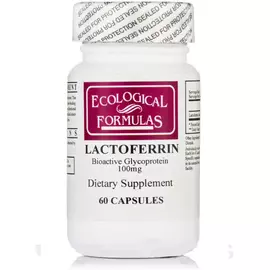 Ecological Formulas Lactoferrin / Лактоферрин 100 мг 60 капсул в магазине биодобавок nutrido.shop