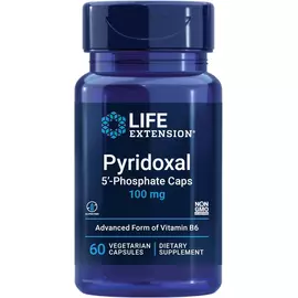 Life Extension Pyridoxal 5'-Phosphate / Піридоксаль-5'-фосфат активна форма вітаміну B6 60 капсул в магазине биодобавок nutrido.shop