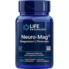 Life Extension Neuro-Mag / Магний Л Треонат 90 капсул в магазине биодобавок nutrido.shop