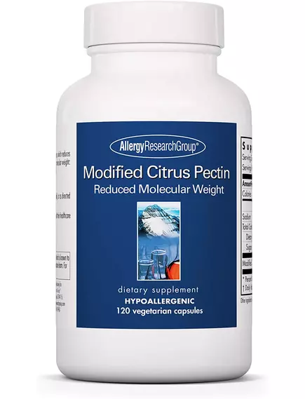 Allergy Research Modified Citrus Pectin / Модифицированный цитрусовый пектин 120 капсул в магазине биодобавок nutrido.shop