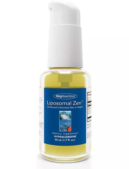 Allergy Research Liposomal Zen / Повышенное спокойствие Габа и Л-теанин в липосомальной форме 50 мл в магазине биодобавок nutrido.shop