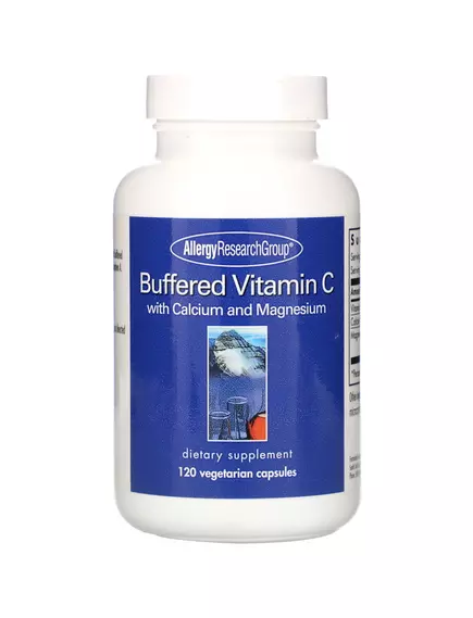 Allergy Research Buffered Vitamin C / Буферизованный витамин С 500 мг 120 капсул в магазине биодобавок nutrido.shop