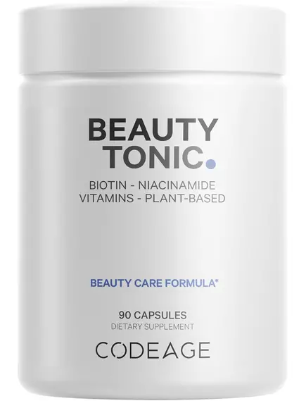 CodeAge Beauty Tonic / Тоник красоты с биотином 90 капсул в магазине биодобавок nutrido.shop
