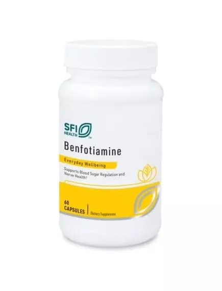 KLAIRE BENFOTIAMINE / БЕНФОТІАМІН ВІТАМІН Б1 60 КАПС від магазину біодобавок nutrido.shop