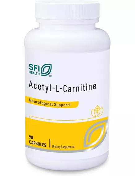 Klaire Acetyl L-Carnitine / Ацетил Л - карнитин 500 мг 90 капс в магазине биодобавок nutrido.shop