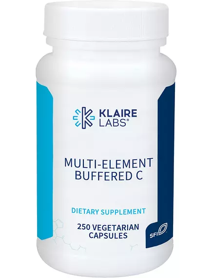 KLAIRE MULTI-ELEMENT BUFFERED C / БУФЕРИЗОВАНИЙ ВІТАМІН С 250 КАПСУЛ від магазину біодобавок nutrido.shop