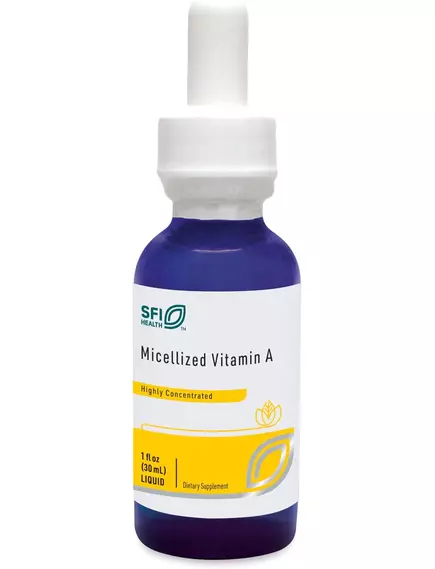 Klaire Micellized Vitamin A Liquid / Мицеллизированный Витамин А 30 мл в магазине биодобавок nutrido.shop