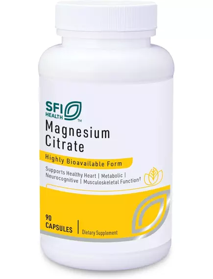 Klaire Magnesium Citrate / Цитрат магния 90 капс в магазине биодобавок nutrido.shop