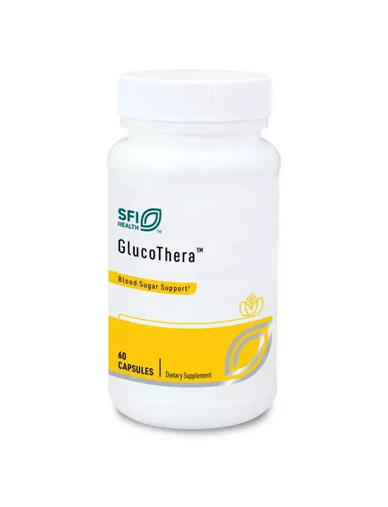 Klaire GlucoThera / Глюкотера здоровый метаболизм глюкозы 60 капсул в магазине биодобавок nutrido.shop