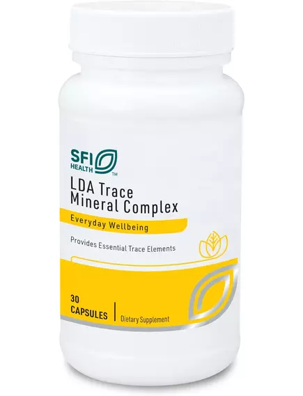 KLAIRE LDA TRACE MINERAL COMPLEX / 11 ОСНОВНИХ МІКРОЕЛЕМЕНТІВ ТРЕЙС МІНЕРАЛ 30 КАПСУЛ від магазину біодобавок nutrido.shop