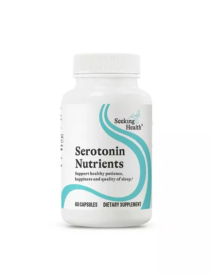 Seeking Health Serotonin Nutrients / Поживні речовини для вироблення серотоніну 60 капсул в магазине биодобавок nutrido.shop