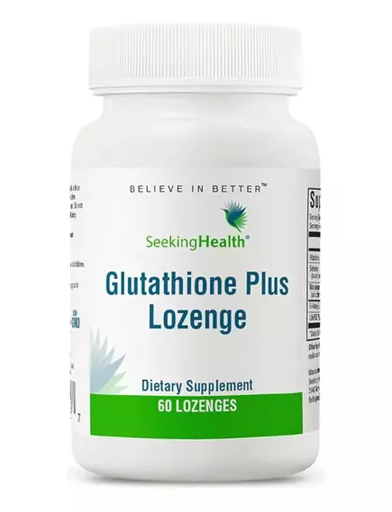 Seeking Health Optimal Glutathione Plus / Глутатіон із кофакторами 60 пастилок в магазине биодобавок nutrido.shop