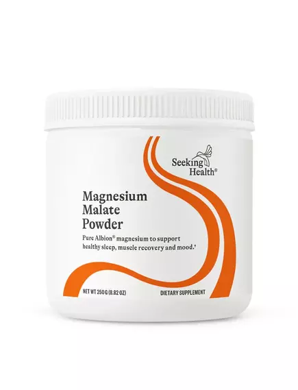 Seeking Health Magnesium Malate / Магний малат порошок 250 г в магазине биодобавок nutrido.shop