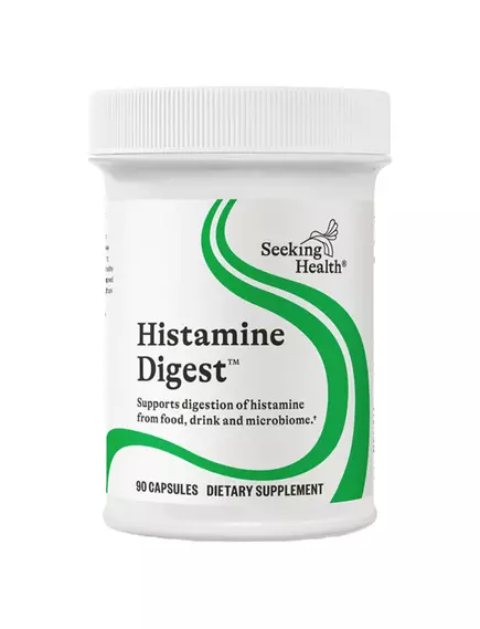 Seeking Health Histamine Digest (Formerly Histamine Block) / Блокировка гистамина ДАО 10.000 90 капс в магазине биодобавок nutrido.shop