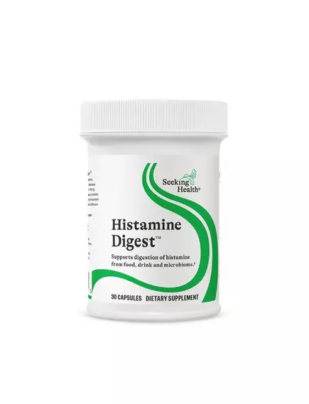 Seeking Health Histamine Digest (Formerly Histamine Block) / Блокировка гистамина ДАО 10.000 30 капс в магазине биодобавок nutrido.shop