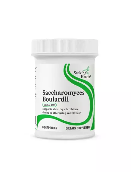 SEEKING HEALTH SACCHAROMYCES BOULARDII / САХАРОМІЦЕТИ БУЛАРДІ 60 КАПСУЛ від магазину біодобавок nutrido.shop