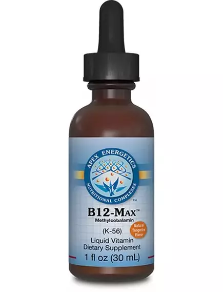 Apex Energetics B12-Max (К-56) / Вітамін Б12 метилкобаламін 1250 мкг 30 мл від магазину біодобавок nutrido.shop