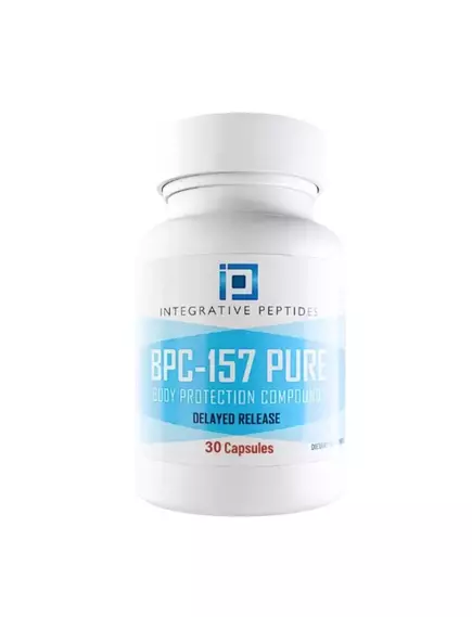 Integrative Peptides BPC-157 Delayed Release / Пептиди БПС 157 уповільненого вивільнення 500 мкг 30 капсул від магазину біодобавок nutrido.shop