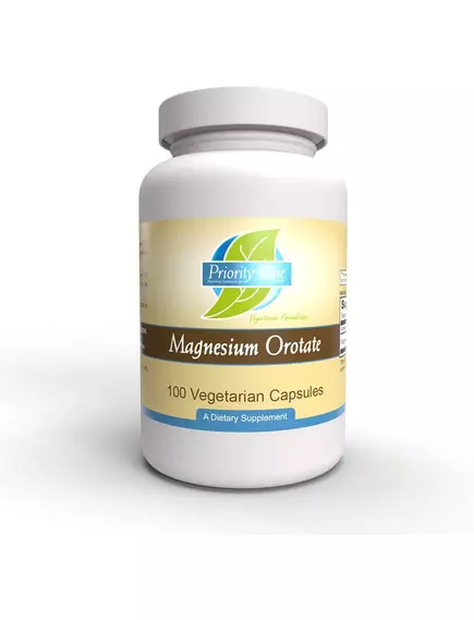 Priority One Magnesium Orotate / Магній оротат 100 капсул в магазине биодобавок nutrido.shop