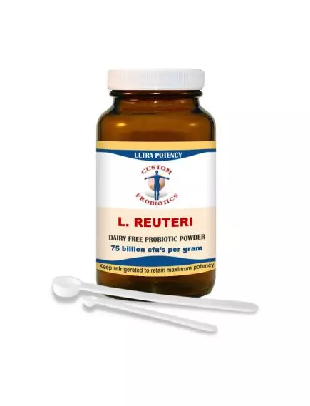 Custom probiotics L.Reuteri Probiotic Powder / Пробіотичний порошок Л Реутері 100 г від магазину біодобавок nutrido.shop