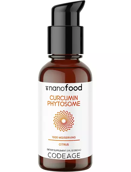 CodeAge Liposomal Curcumin Phytosome / Липосомальный куркумин фитосомы 59,2 мл в магазине биодобавок nutrido.shop