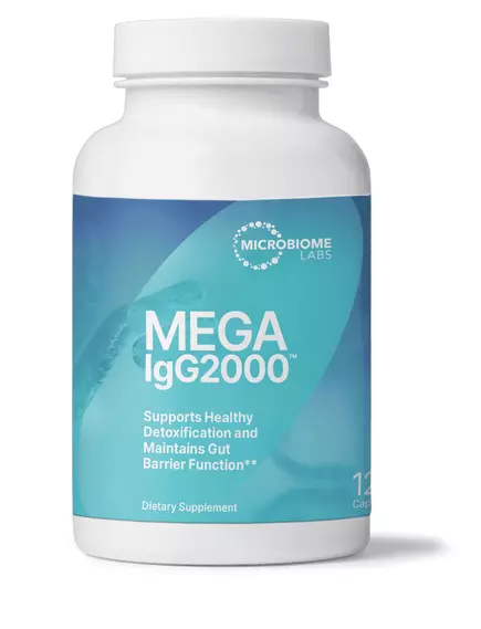 Microbiome Labs Mega IgG 2000 / Мега IgG 2000 Иммуноглобулин 120 капс в магазине биодобавок nutrido.shop