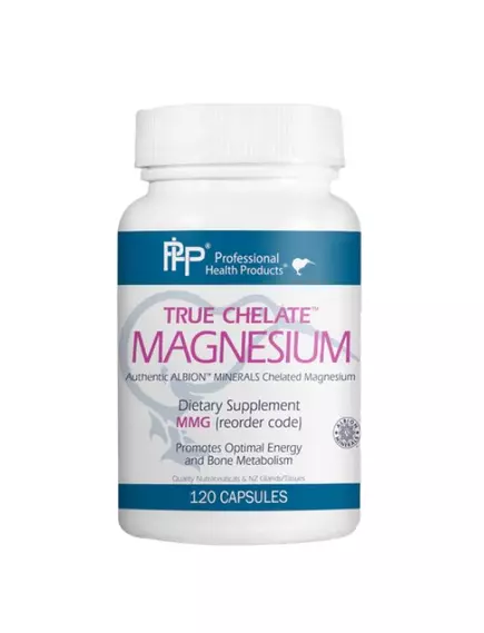 Professional Health Products True Chelate Magnesium / Магній хелат бісгліцинату 120 капсул в магазине биодобавок nutrido.shop