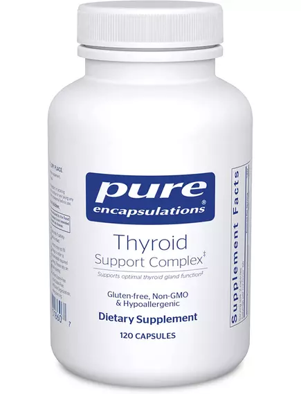 Pure Encapsulations Thyroid Support Complex / Комплекс поддержки щитовидной железы 120 капсул в магазине биодобавок nutrido.shop