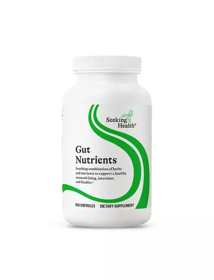 Seeking Health Gut Nutrients (formerly Optimal GI) / Поживні речовини для кишківника 150 капсул в магазине биодобавок nutrido.shop
