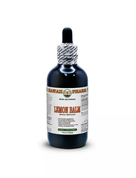 Hawaii Pharm Lemon Balm / Меліса лимонна без спирту 120 мл в магазине биодобавок nutrido.shop