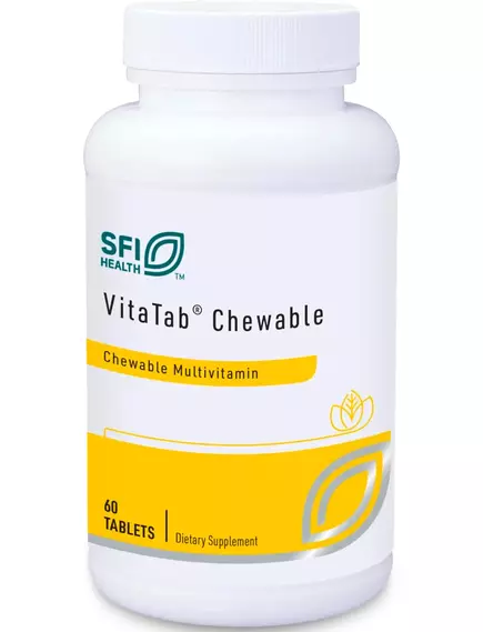 Klaire VitaTab Chewable / ВитаТаб жевательные мультивитамины 60 табл в магазине биодобавок nutrido.shop