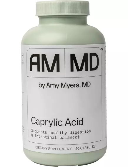 AMY MYERS MD CAPRYLIC ACID / КАПРИЛОВА КИСЛОТА - БАЛАНС ДРІЖДЖОВОЇ ФЛОРИ 120 КАПСУЛ від магазину біодобавок nutrido.shop